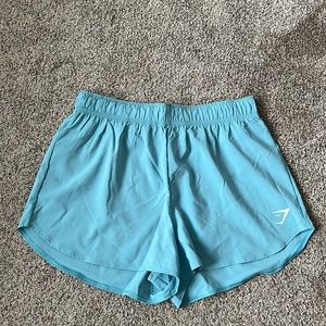 Gymshark Loose Fit Shorts - Light Blue - Size S
